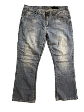 Men's Unbranded Blue Bootcut Jeans Waist 38